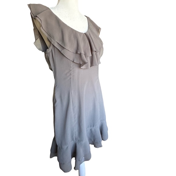 Tulle Ruffle Mini Dress Sz S - Picture 3 of 16